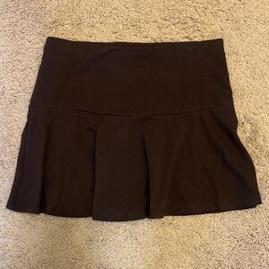 Brown H&M Mini Skirt